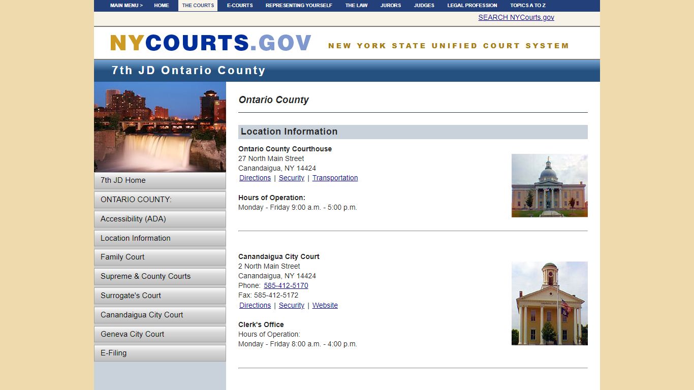 Home - Ontario County | NYCOURTS.GOV